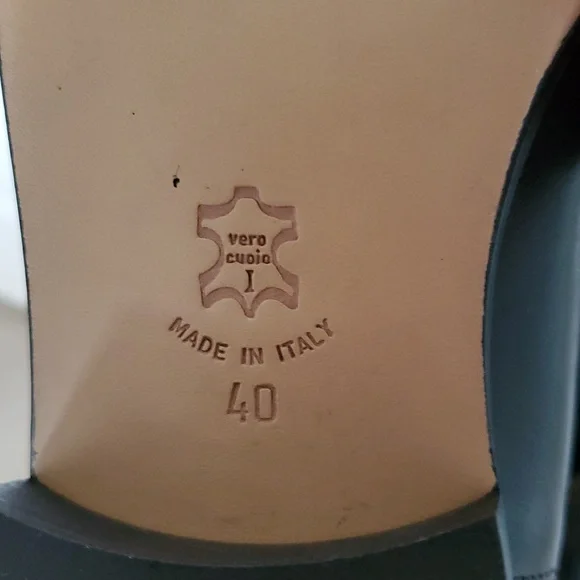 LOVE David & Richard women’s Black Leather boots Made In Italy Size 40 (10)NWOB - Picture 7 of 11